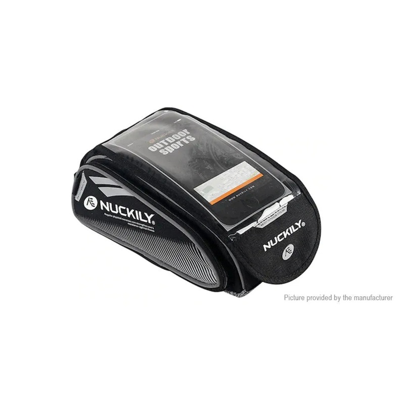 Nuckily PL06 Upper Tube Saddle Bag (Black)