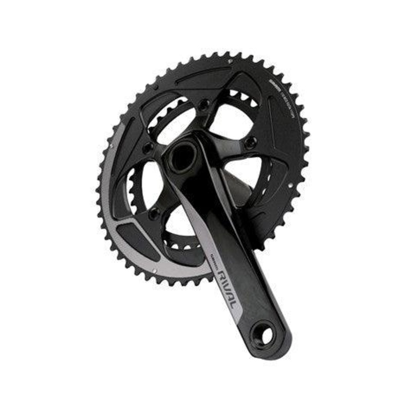 SRAM Rival 22 FC-RIV-2X11-A1 Pressfit GXP Crankset (Black)