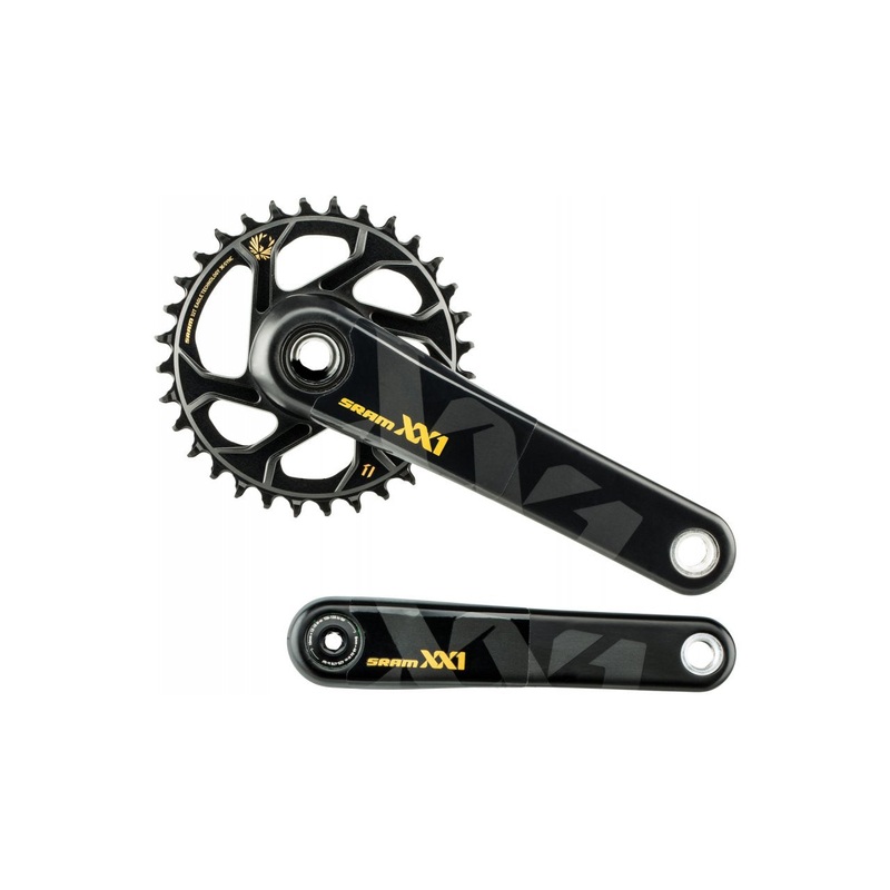 SRAM XX1 Eagle DM GXP Crankset (Gold)