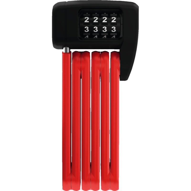Abus Bordo Lite Mini 6055C Folding Lock (Red)