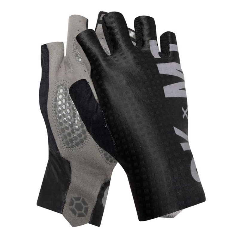 Monton SKMT Unisex Cycling Gloves (Black)