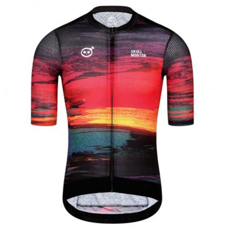 Monton Sunset Men’s Cycling Jersey (Print)