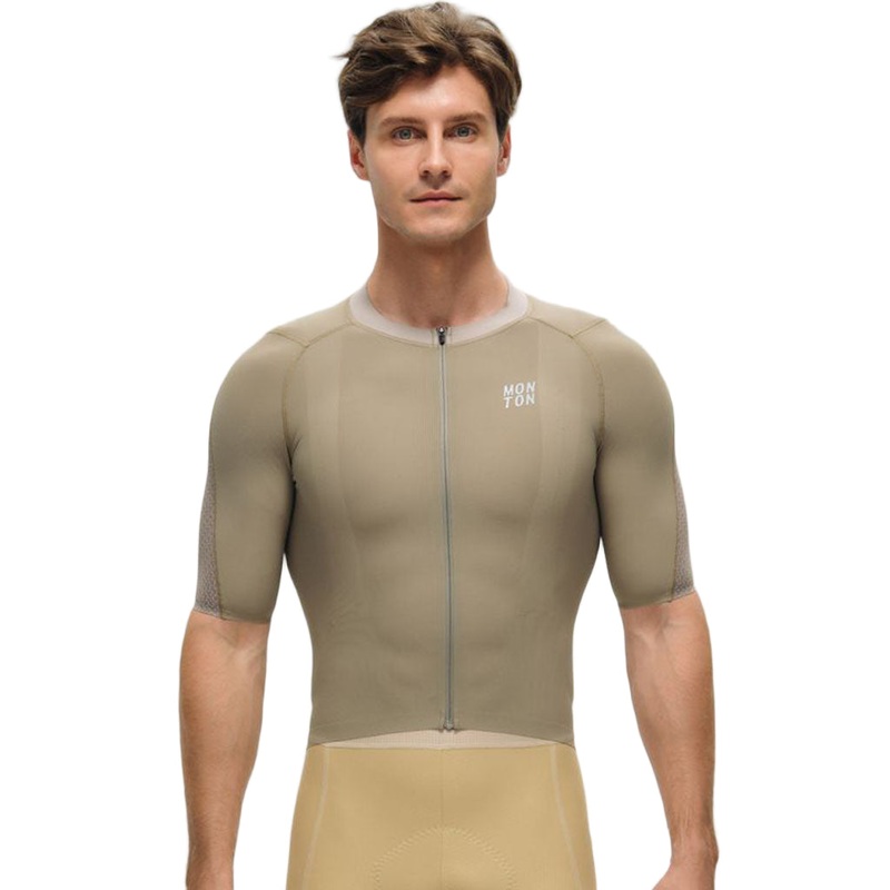 Monton Traveler Men’s Cycling Jersey (Moss Grey)