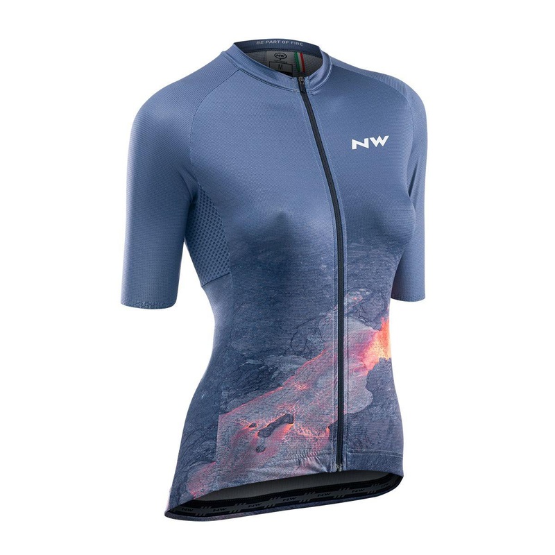 Northwave Fire Women’s Cycling Jersey (Dark Vapor)