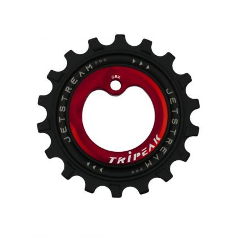 Tripeak Jetstream Pro For Shimano GRX 2X Oversize Pulley set (Red)