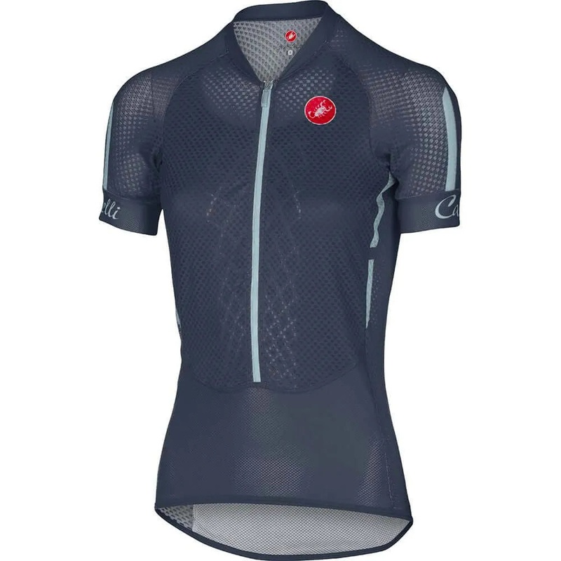 Castelli Climbers Women’s Cycling Jersey (Midnight Navy/Pale Blue)