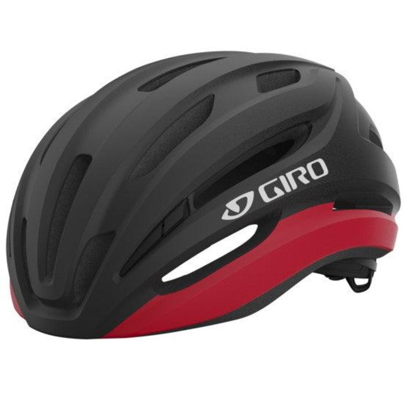 Giro Isode II MIPS Road Cycling Helmet (Matte Black/Red)