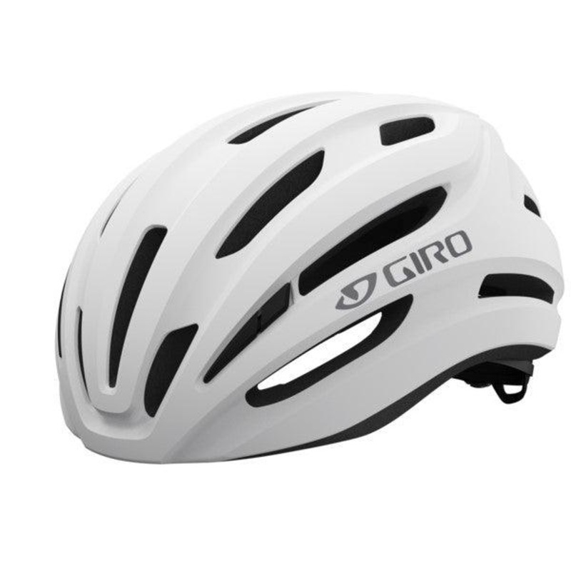 Giro Isode II Road Cycling Helmet (Matte White/Charcoal)