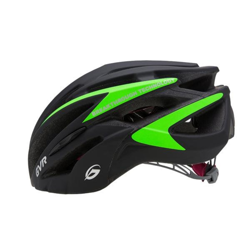 GVR In-Mold Adult Road Cycling Helmet (Matt Green)