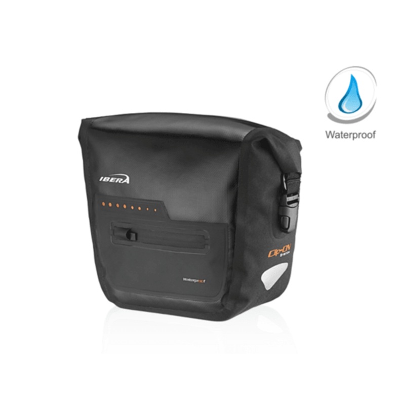 Ibera Waterproof handlebar bag (Black)