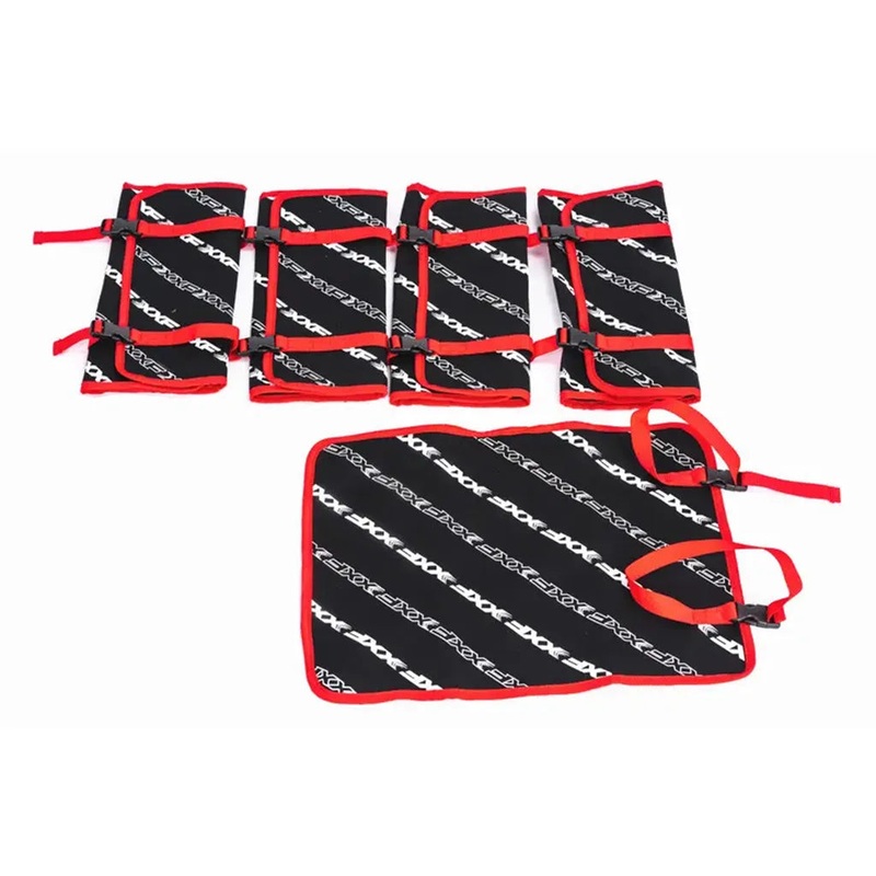 XXF NS01 Bike Frame Protection Set (Black/Red)