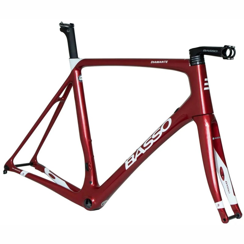 Basso Diamante Disc Frameset (Rubin Red)