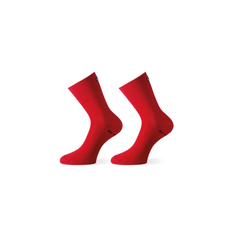ASSOS MILLE GT SOCK – NATIONAL RED – SIZE I (39-42)