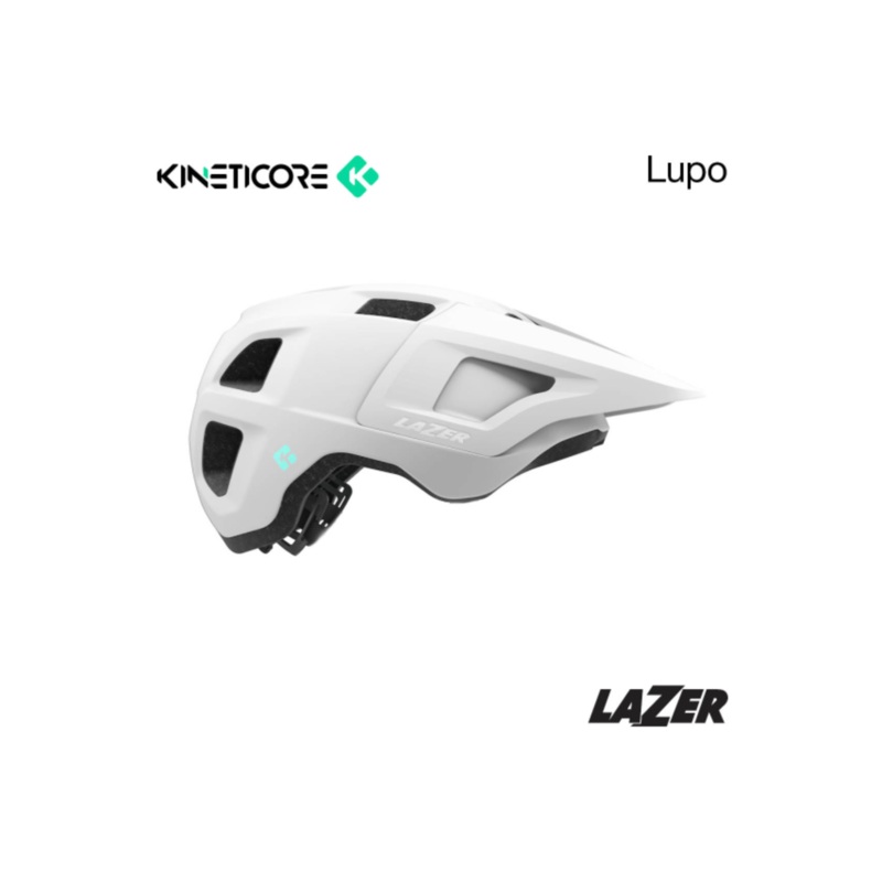 LAZER KINETICORE LUPO HELMET UNI SIZE – MATTE WHITE