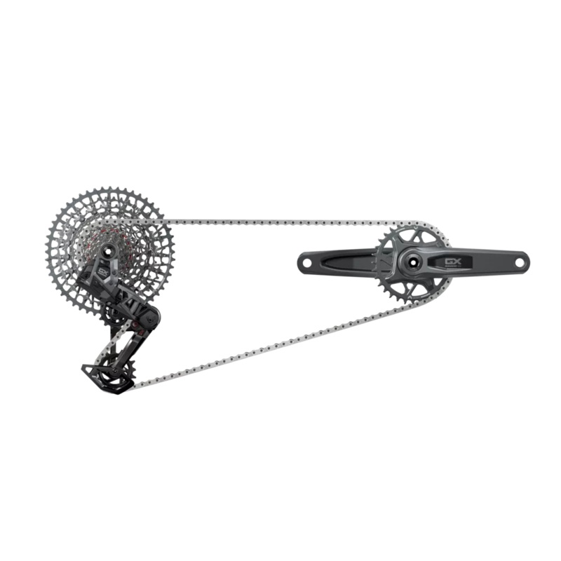 SRAM GX EAGLE AXS TRANSMISSION GROUPSET 165MM
