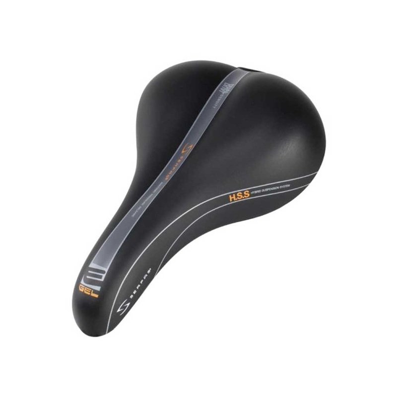 SERFAS MEN’S E-GEL COMFORT SADDLE – DDMD-200