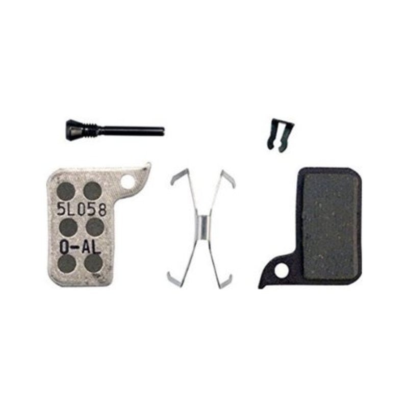 SRAM HYDRO/LEVEL ULTIMATE BRAKE PADS ORGANIC/ALLOY BACKING PLATE