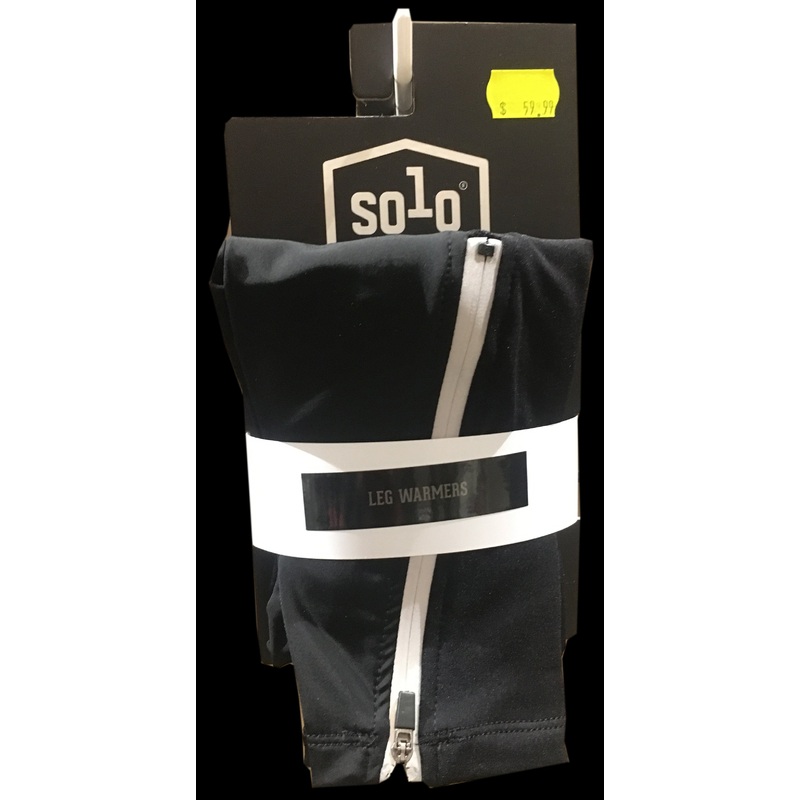 SOLO LEG WARMERS – BLACK – XS
