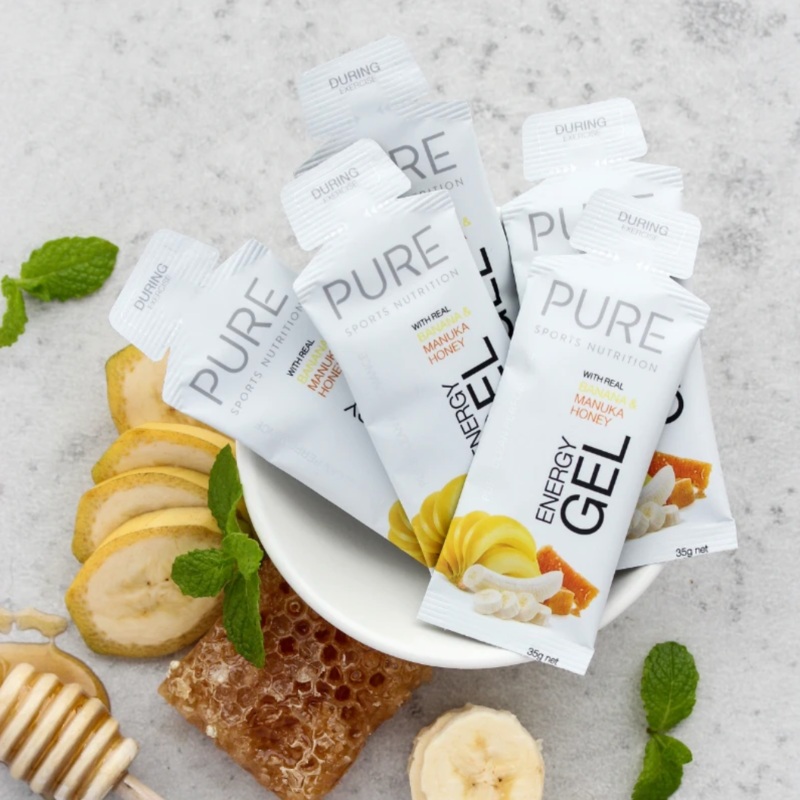 PURE ENERGY GEL 35G – BANANA MANUKA HONEY