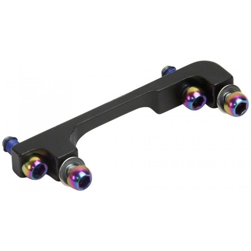 SRAM POST BRACKET 40P 200MM FRONT 180MM REAR – S/LESS RAINBOW BOLTS