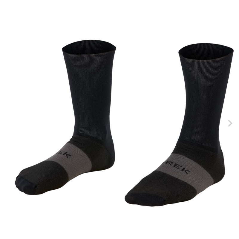 TREK RACE CREW CYCLING SOCK BLACK