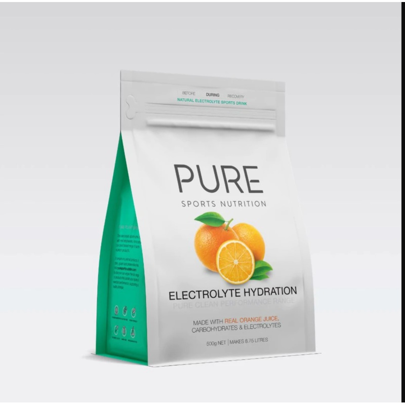 PURE ELECTROLYTE HYDRATION 500G – ORANGE
