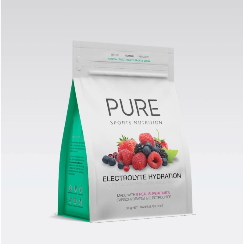 PURE ELECTROLYTE HYDRATION 500G – SUPERFRUITS