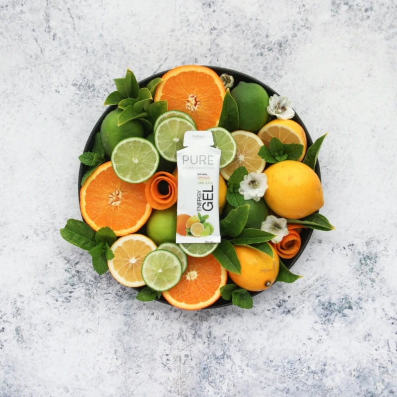 PURE FLUID ENERGY GEL 35G – ORANGE/LEMON/LIME