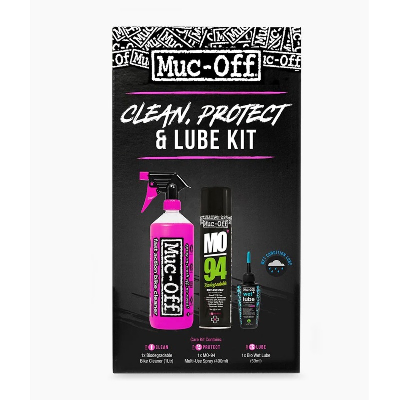 MUC OFF CLEAN/PROTECT/LUBE KIT