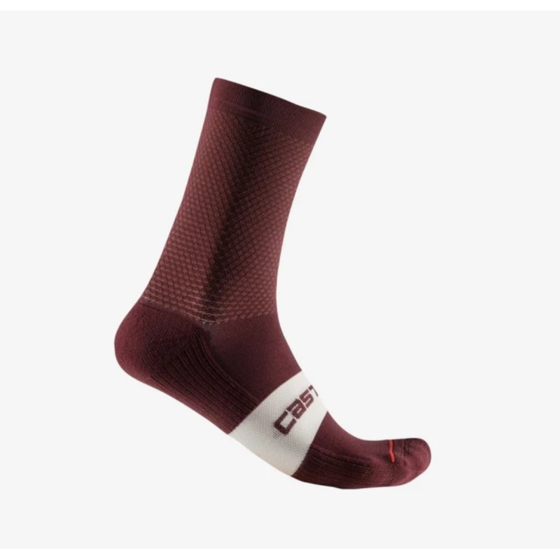 CASTELLI ESPRESSO 15 SOCK DEEP BORDEAUX
