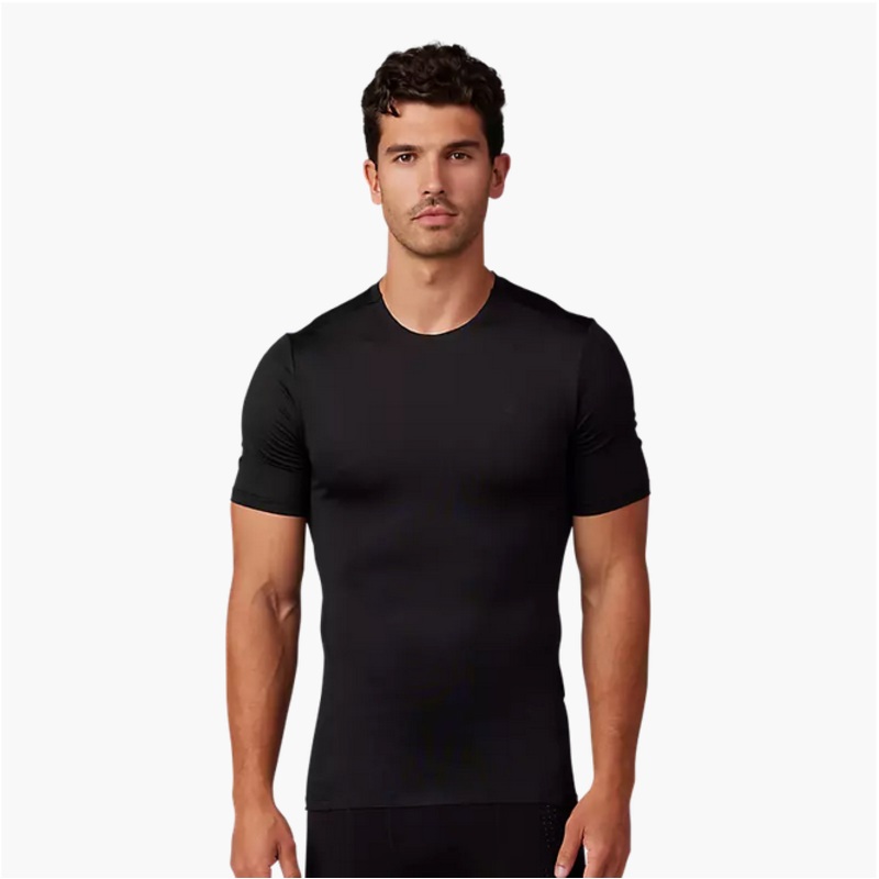 FOX 2025 TECBASE SS SHIRT BLACK