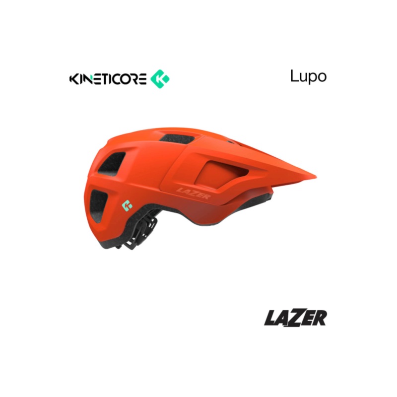 LAZER KINETICORE LUPO HELMET UNI SIZE – MATTE FLASH ORANGE