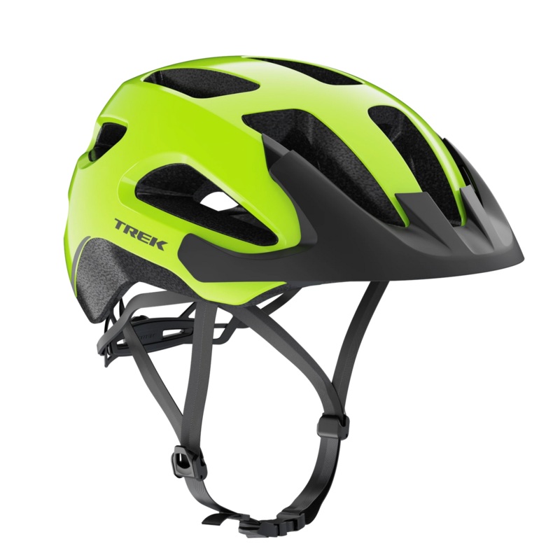 TREK SOLSTICE HELMET RADIOACTIVE YELLOW